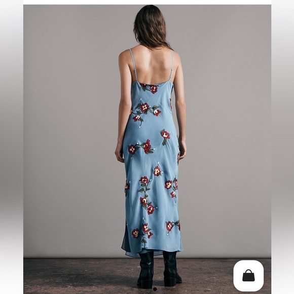Rag & Bone Floral Midi Slip Dress - Picture 3 of 7